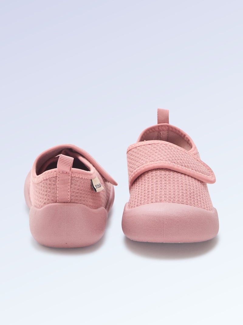Sapatilhas de motricidade 4 'andar' - Kitchoun Rosa - Kiabi