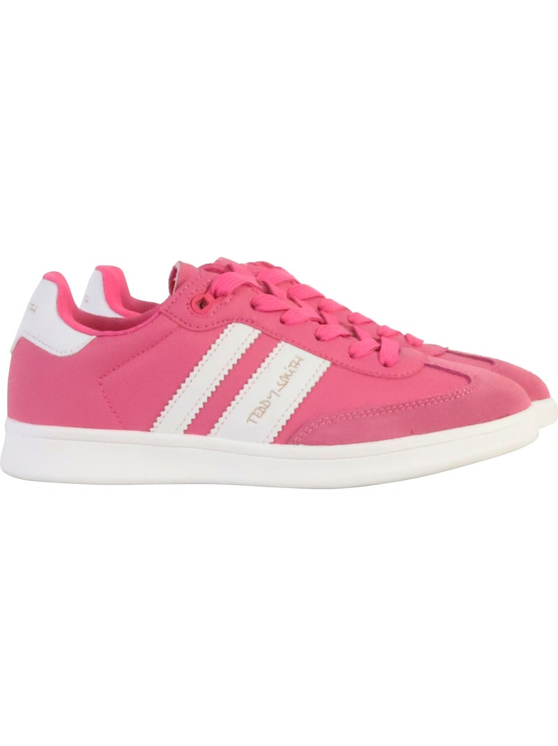 Sapatilhas de Plataforma Teddy Smith para Mulher com Rosas Rosa - Kiabi