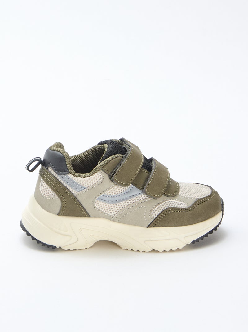 Sapatilhas de running em malha Verde - Kiabi