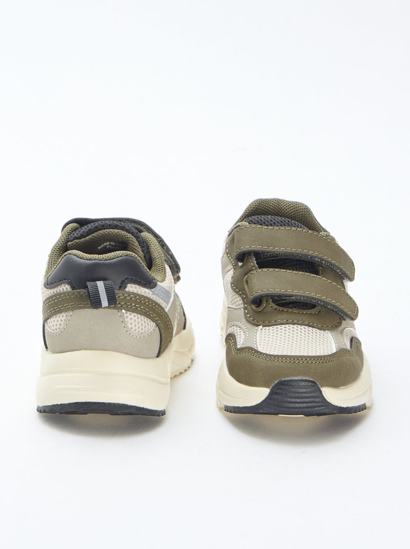 Sapatilhas de running em malha Verde - Kiabi