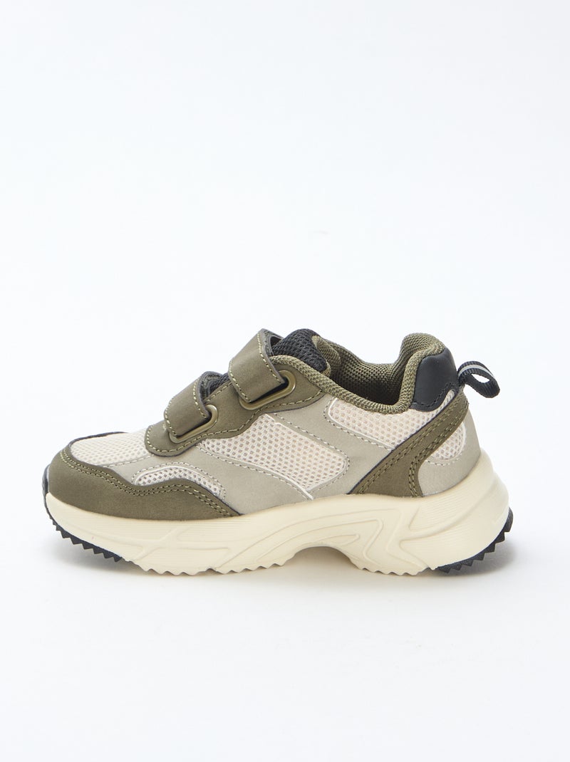 Sapatilhas de running em malha Verde - Kiabi