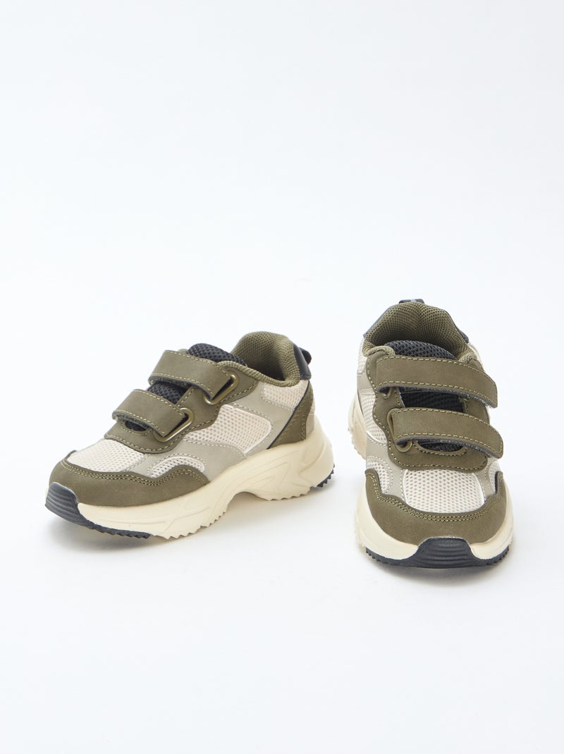 Sapatilhas de running em malha Verde - Kiabi