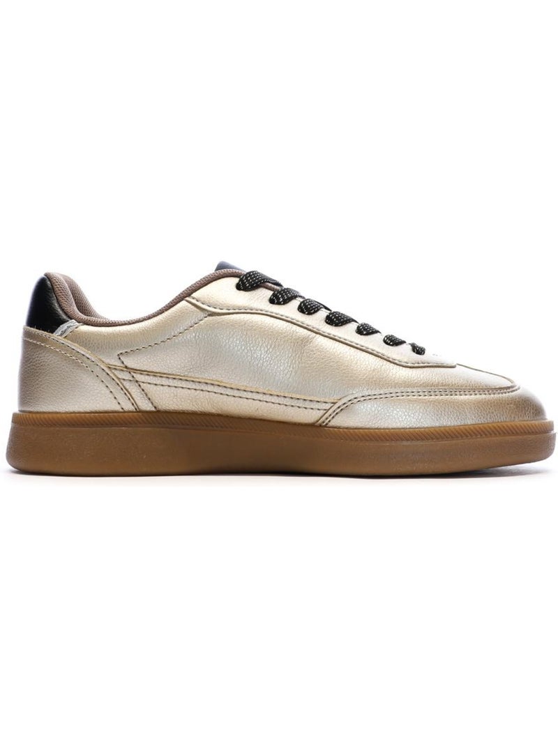Sapatilhas douradas kaporal seven para mulher Dourado/Ouro - Kiabi