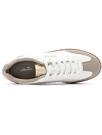 Sapatilhas ellesse catarina para mulher branco/cinzento