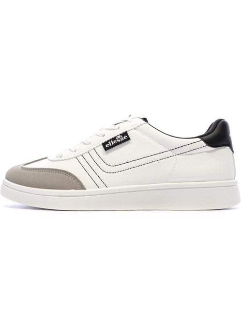 Sapatilhas Ellesse Catarina para Mulher Branco/Cinzento Escuro - Kiabi Sapatilhas Ellesse Catarina para Mulher Branco/Cinzento Escuro - Kiabi