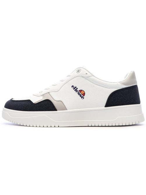 Sapatilhas Ellesse Pansit para Homem Brancas e Azul-Marinho - Kiabi Sapatilhas Ellesse Pansit para Homem Brancas e Azul-Marinho - Kiabi