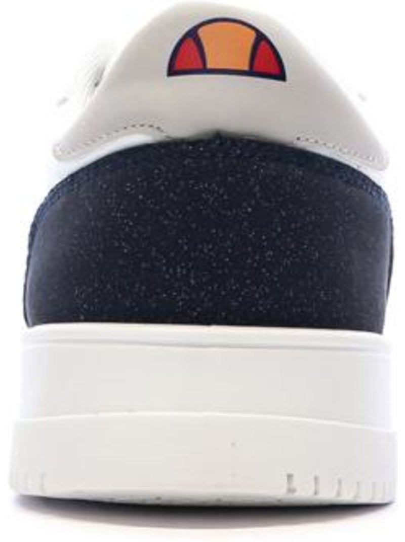 Sapatilhas Ellesse Pansit para Homem Brancas e Azul-Marinho Azul-marinho - Kiabi
