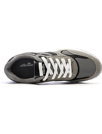 Sapatilhas ellesse para homem em preto, cinzento e toupeira