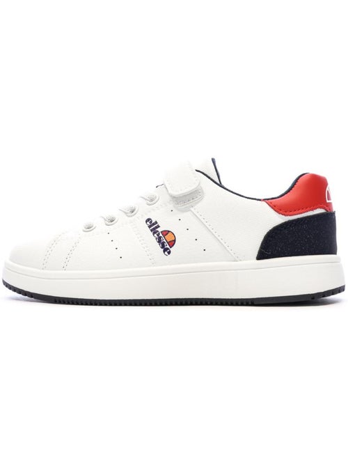 Sapatilhas Ellesse Santo para Menino Branco/Azul-Marinho - Kiabi
