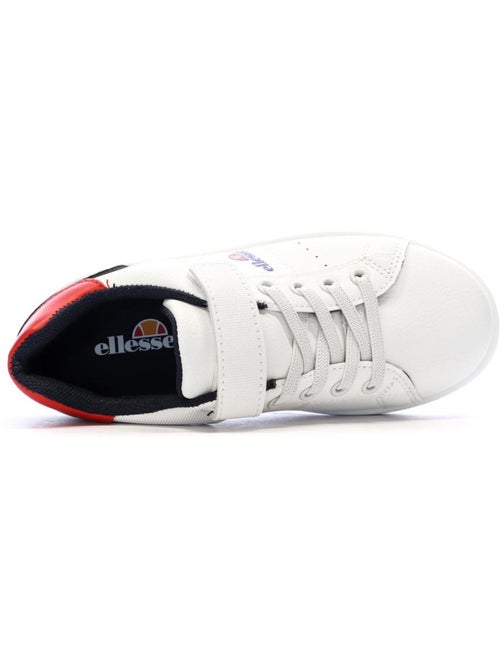 Sapatilhas Ellesse Santo para Menino Branco/Azul-Marinho - Kiabi