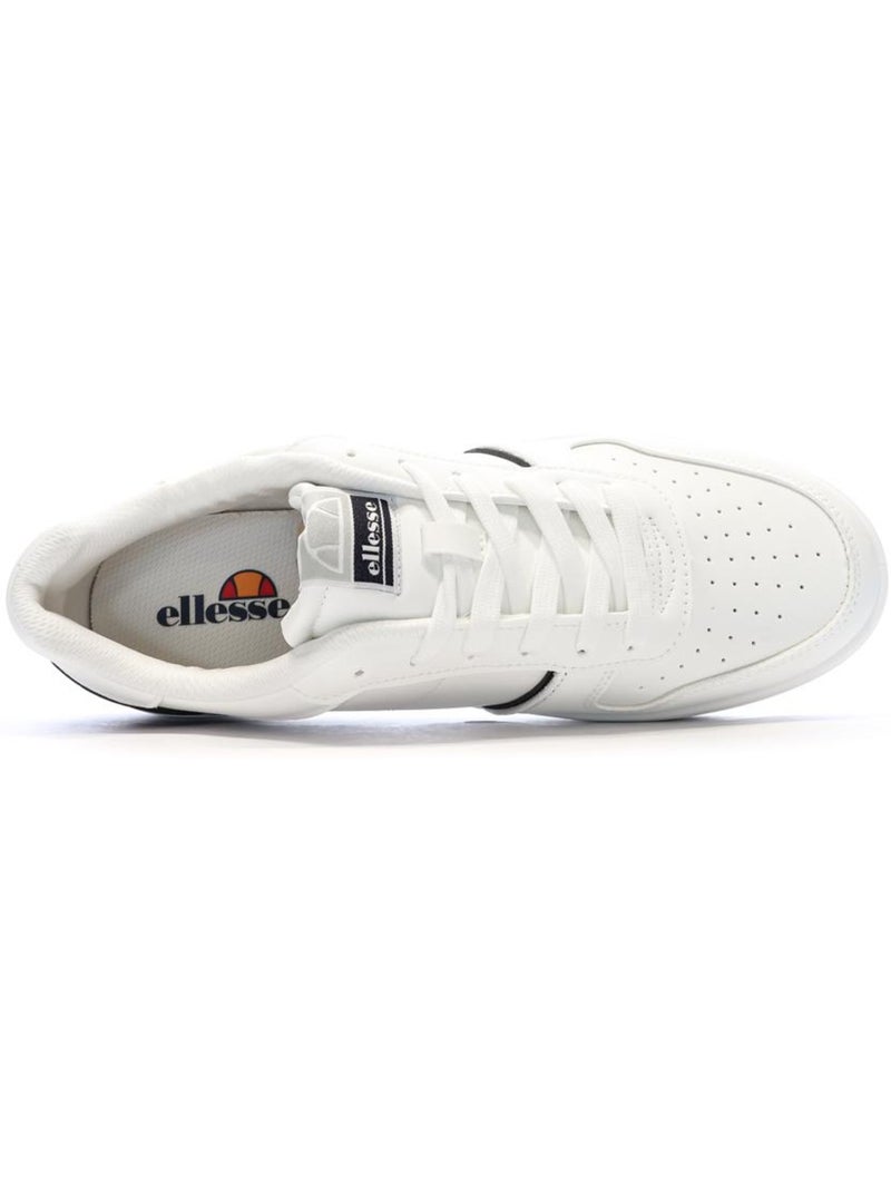 Sapatilhas Ellesse Star para Homem Brancas e Pretas Preto - Kiabi