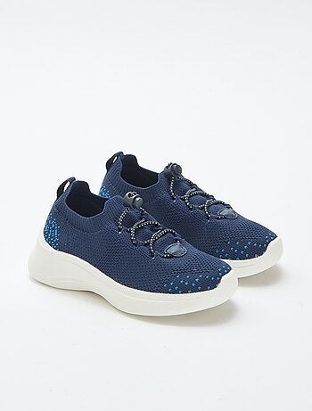 Sapatilhas flyknit ajustáveis com travão