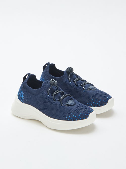Sapatilhas flyknit ajustáveis com travão - Kiabi