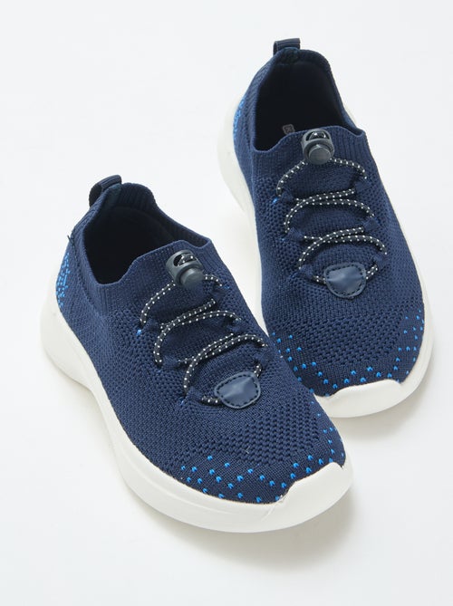 Sapatilhas flyknit ajustáveis com travão - Kiabi