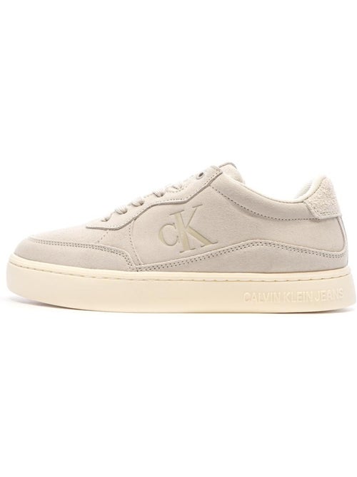 Sapatilhas Greige Calvin Klein Jeans Classic Cupsole para Homem - Kiabi Sapatilhas Greige Calvin Klein Jeans Classic Cupsole para Homem - Kiabi