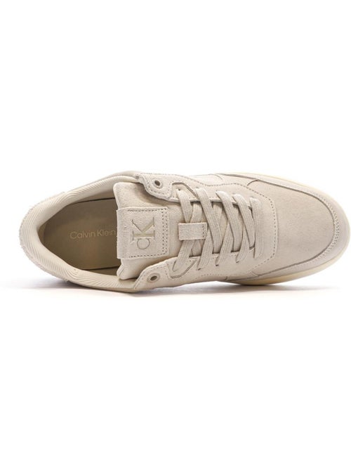 Sapatilhas Greige Calvin Klein Jeans Classic Cupsole para Homem - Kiabi Sapatilhas Greige Calvin Klein Jeans Classic Cupsole para Homem - Kiabi