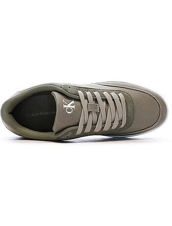 Sapatilhas Kaki Calvin Klein Jeans Classic Cupsole para Homem