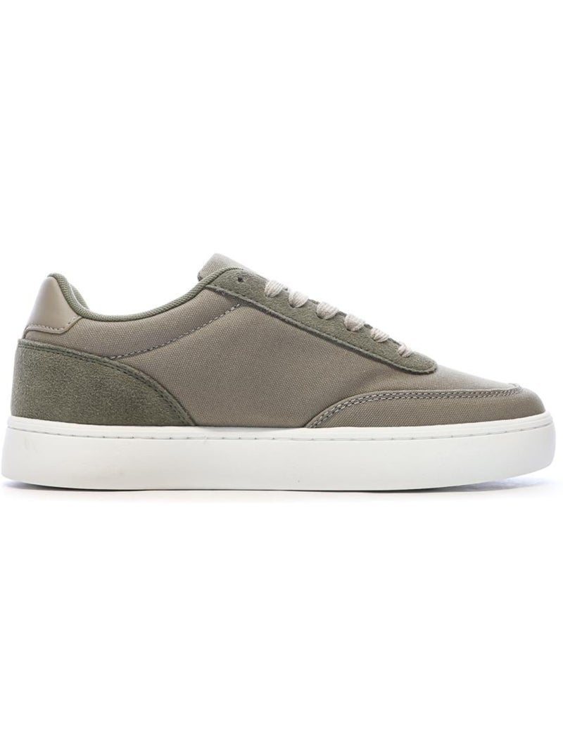 Sapatilhas Kaki Calvin Klein Jeans Classic Cupsole para Homem Verde cáqui claro - Kiabi