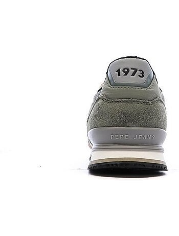 Sapatilhas kaki para homem pepe jeans london mind