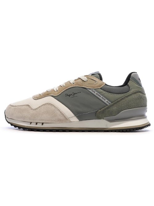 Sapatilhas kaki para homem pepe jeans london mind - Kiabi Sapatilhas kaki para homem pepe jeans london mind - Kiabi