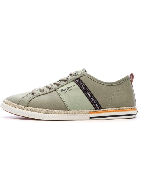 Sapatilhas Kaki para Homem Pepe Jeans Maoui - Kiabi Sapatilhas Kaki para Homem Pepe Jeans Maoui - Kiabi