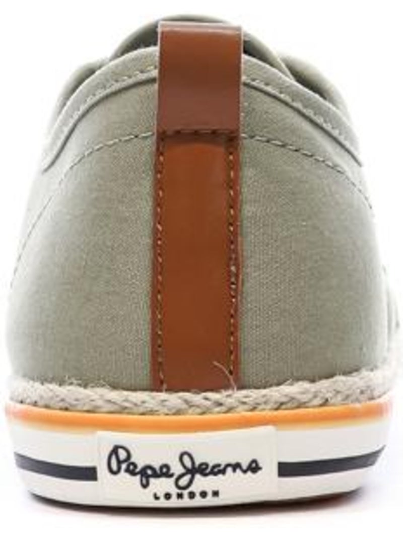 Sapatilhas Kaki para Homem Pepe Jeans Maoui Verde cáqui claro - Kiabi