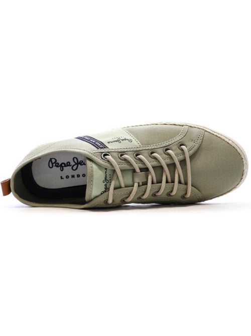 Sapatilhas Kaki para Homem Pepe Jeans Maoui - Kiabi Sapatilhas Kaki para Homem Pepe Jeans Maoui - Kiabi