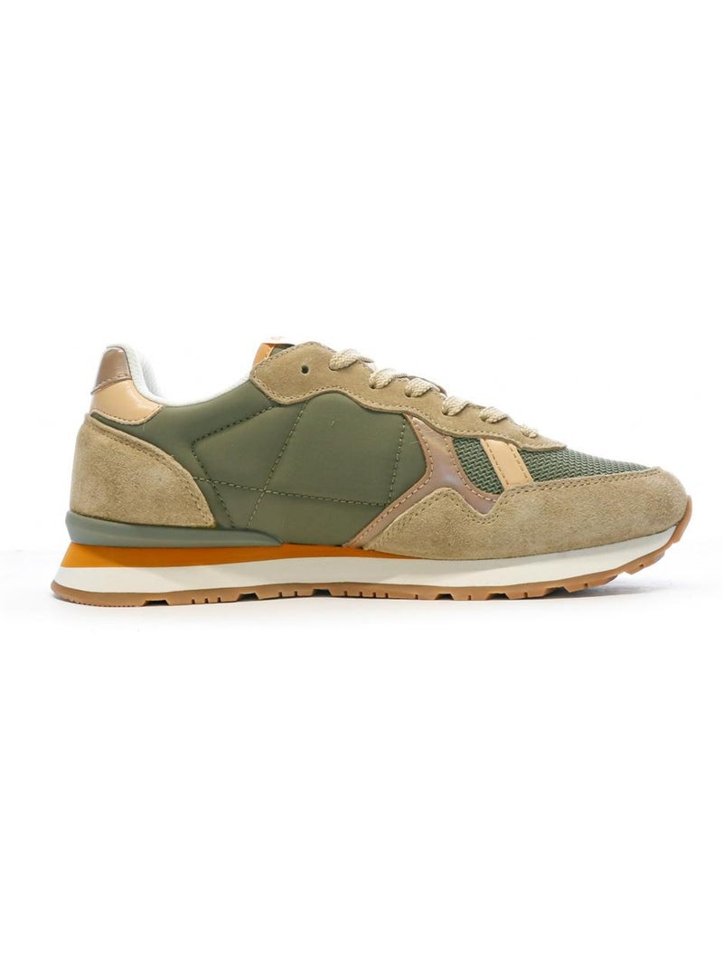 Sapatilhas Kaki para Mulher Pepe Jeans Brit Jump Verde cáqui claro - Kiabi