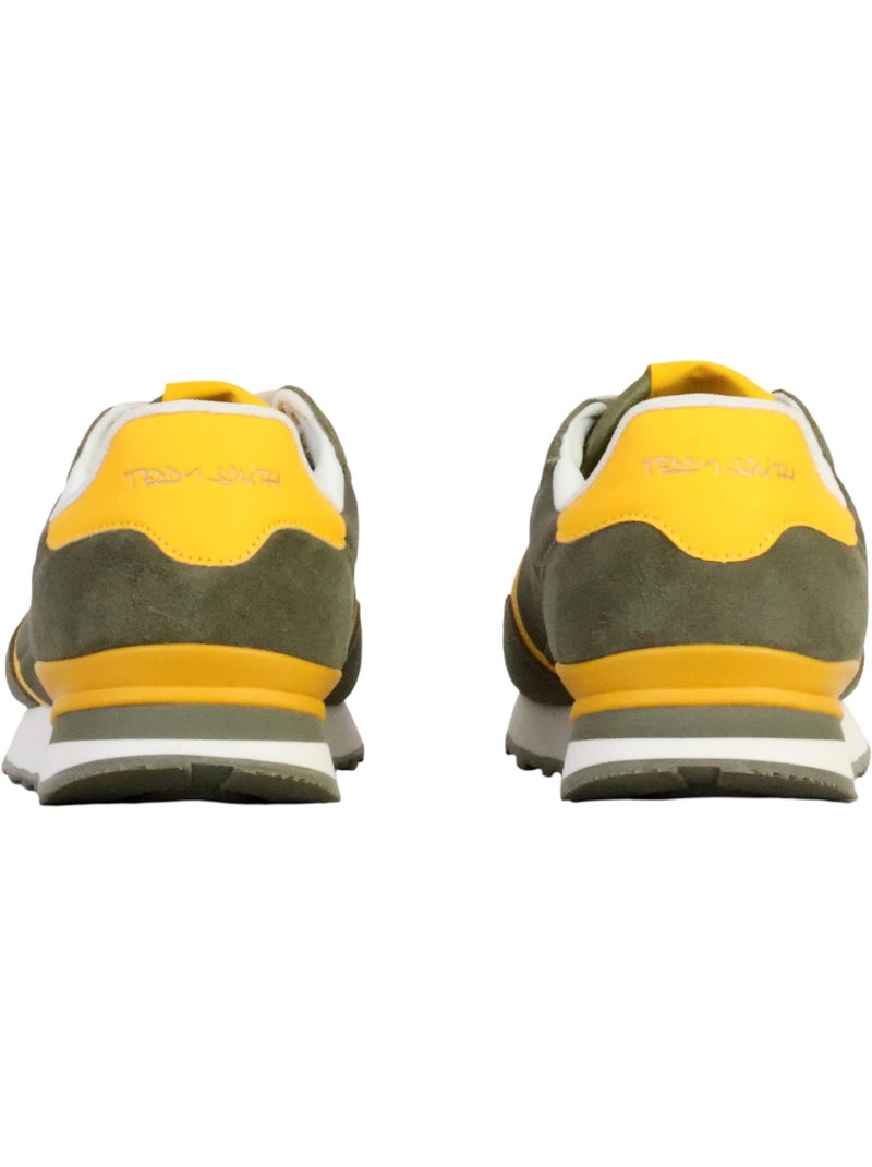 Sapatilhas Kaki/Amarelas para Homem Teddy Smith 120667 Cáqui - Kiabi