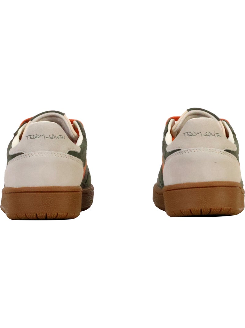 Sapatilhas Kaki/Laranja para Homem Teddy Smith 120310 Cáqui - Kiabi