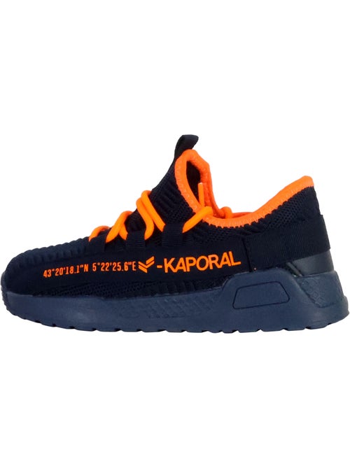Sapatilhas kaporal dofini para menino azul-marinho/laranja - Kiabi Sapatilhas kaporal dofini para menino azul-marinho/laranja - Kiabi