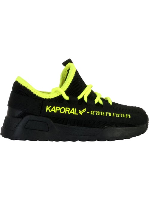 Sapatilhas kaporal dofini para rapaz - preto/amarelo - Kiabi Sapatilhas kaporal dofini para rapaz - preto/amarelo - Kiabi