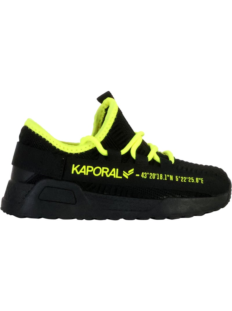 Sapatilhas kaporal dofini para rapaz - preto/amarelo Preto Azul - Kiabi