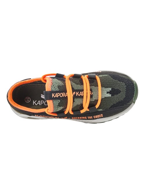 Sapatilhas kaporal dofini para rapaz kaki/preto - Kiabi Sapatilhas kaporal dofini para rapaz kaki/preto - Kiabi
