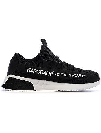 Sapatilhas Kaporal Dofino Pretas/Brancas para Homem