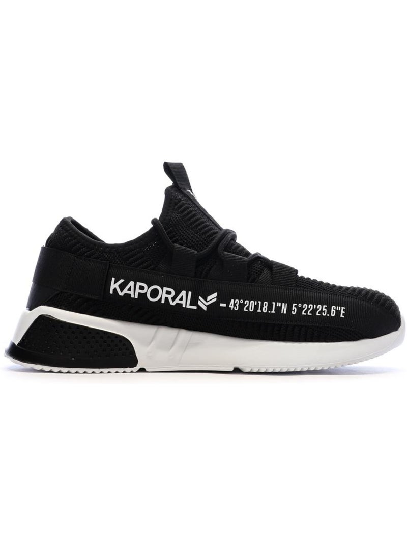 Sapatilhas Kaporal Dofino Pretas/Brancas para Homem Preto - Kiabi