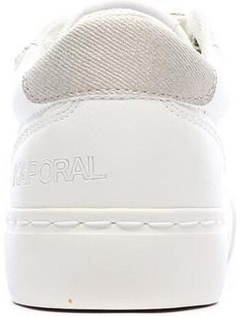 Sapatilhas kaporal tippyk para mulher branco/dourado