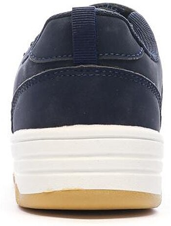 Sapatilhas kappa falcon para menino, azul-marinho e branco