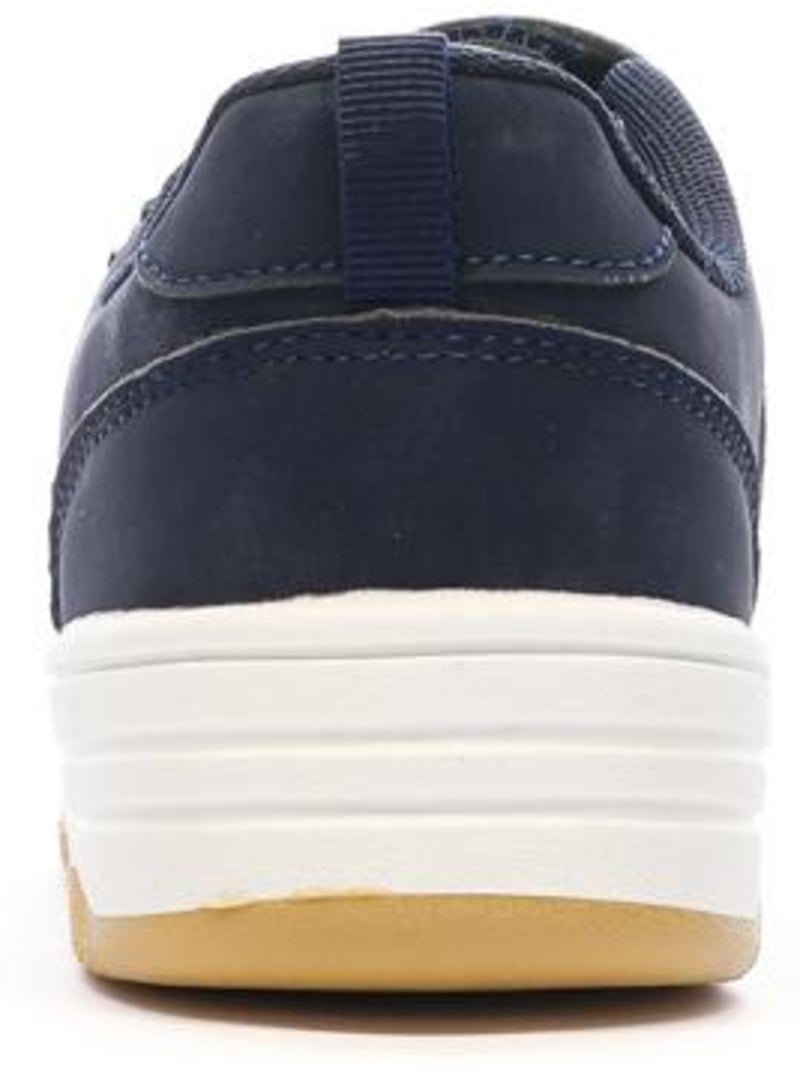 Sapatilhas kappa falcon para menino, azul-marinho e branco Azul-marinho - Kiabi