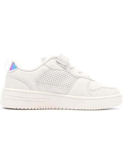 Sapatilhas kappa falcon para menino branco/turquesa - Kiabi