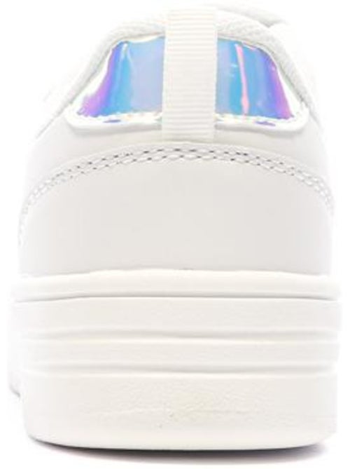 Sapatilhas kappa falcon para menino branco/turquesa - Kiabi