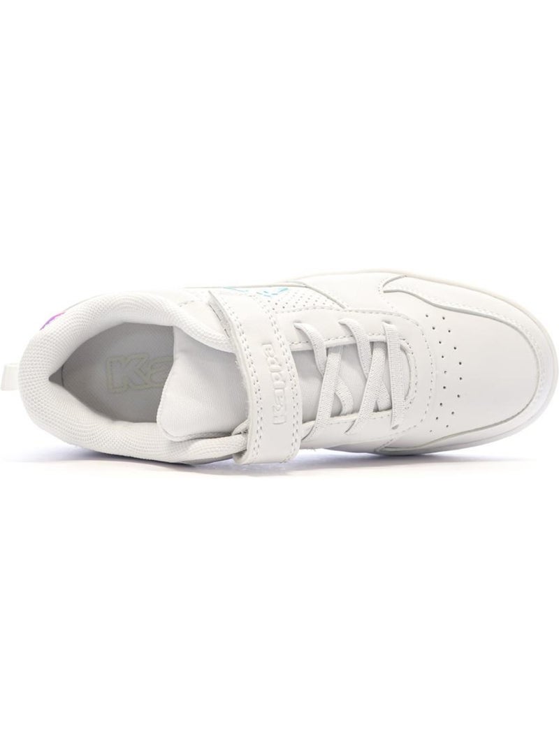 Sapatilhas kappa falcon para menino branco/turquesa Branco Azul - Kiabi