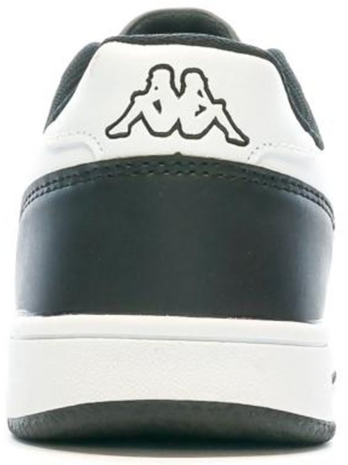 Sapatilhas kappa malone atacadores preto/branco menino - Kiabi