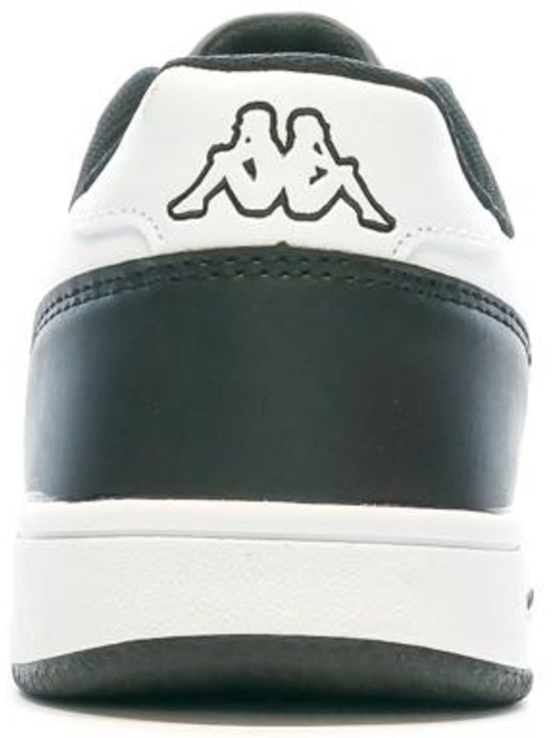 Sapatilhas kappa malone atacadores preto/branco menino Branco Preto - Kiabi