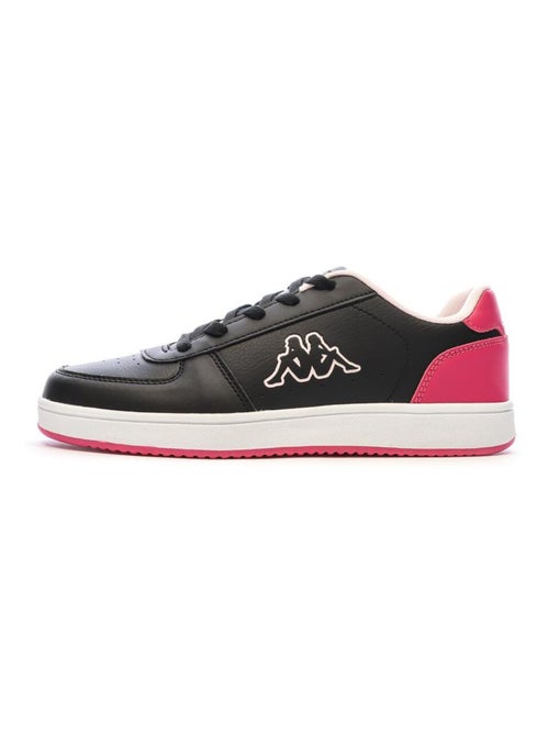 Sapatilhas kappa malone com atacadores para menina - preto/rosa - Kiabi Sapatilhas kappa malone com atacadores para menina - preto/rosa - Kiabi