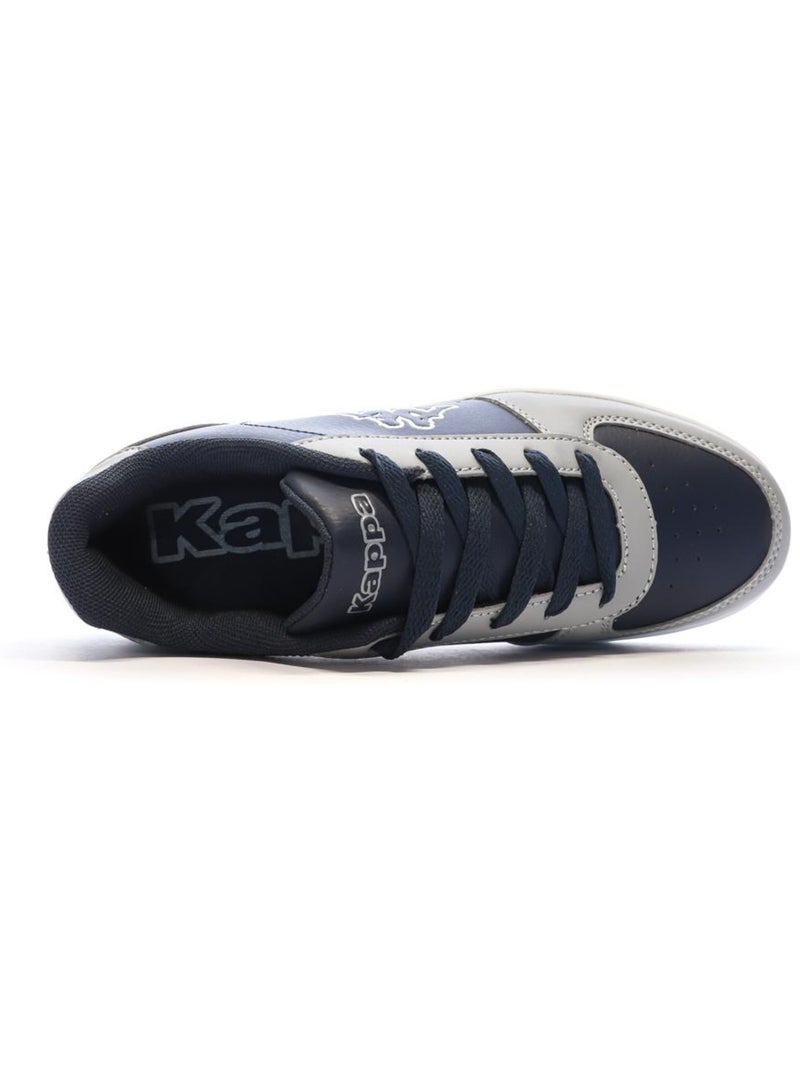 Sapatilhas kappa malone com atacadores para rapaz azul-marinho/cinzento Azul-cinza claro - Kiabi