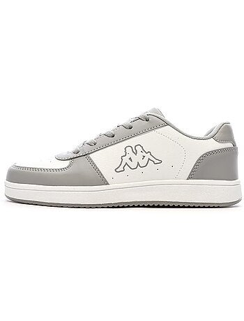 Sapatilhas kappa malone com atacadores para menina - preto/rosa