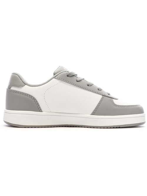 Sapatilhas kappa malone de atacadores para menino branco/cinzento - Kiabi