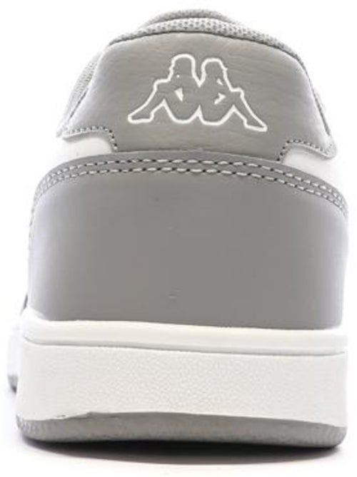 Sapatilhas kappa malone de atacadores para menino branco/cinzento - Kiabi