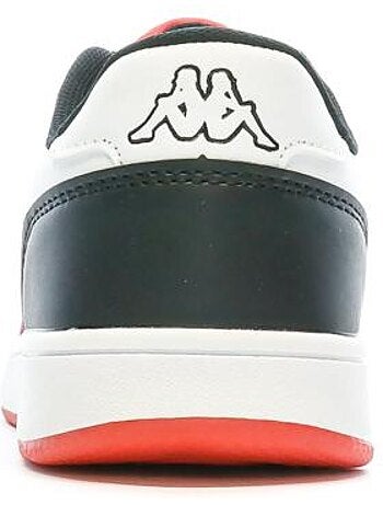 Sapatilhas kappa malone com atacadores para menina - preto/rosa